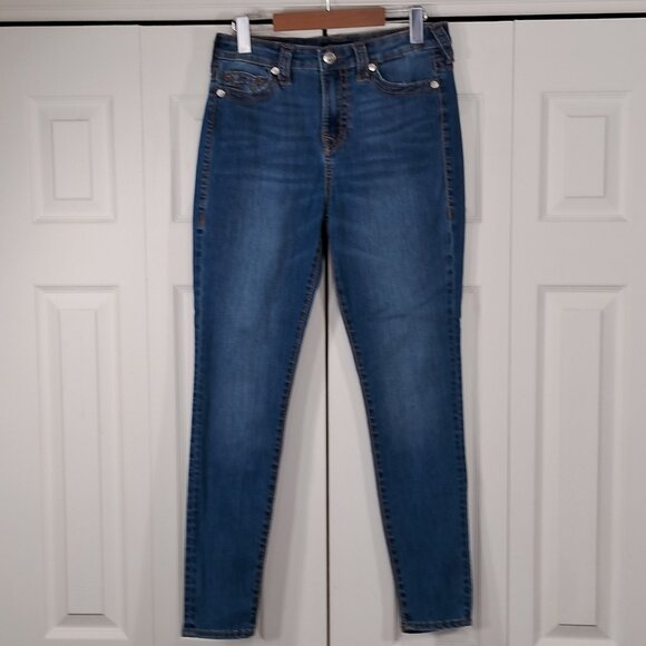 True Religion Jennie Curvy Jeans High Rise Super Skinny - Picture 2 of 11